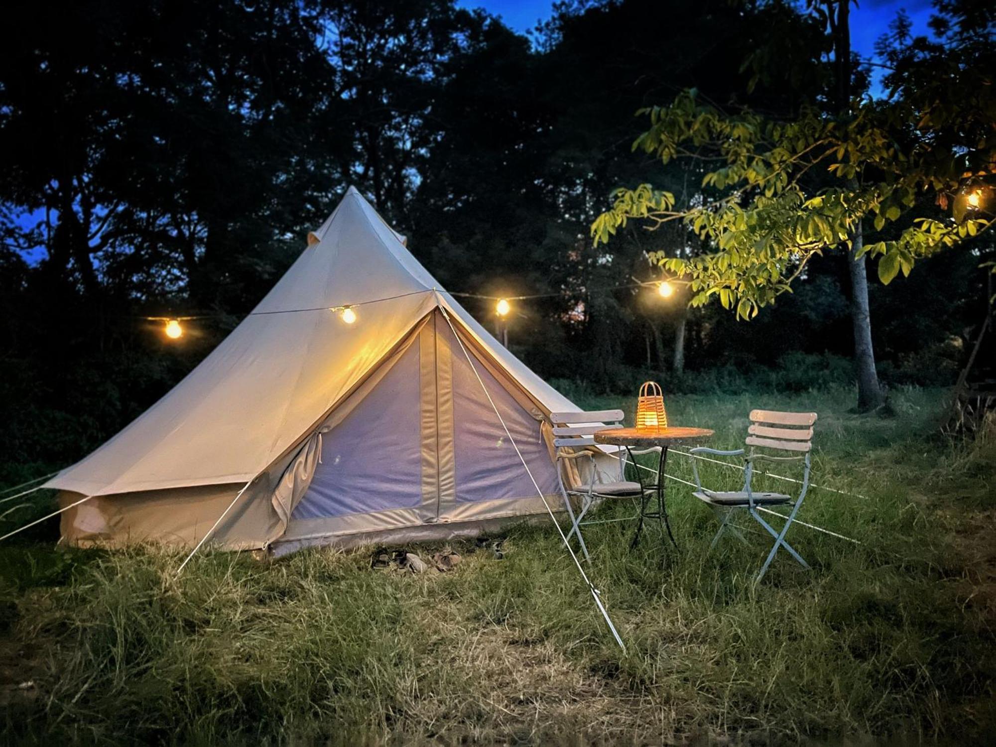 代因泽 'T Schaaphof Tent En Ontbijt酒店 外观 照片